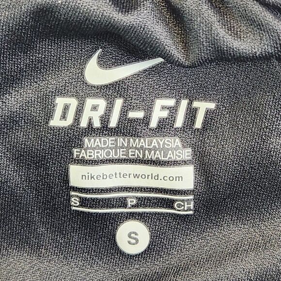 Nike Running Shorts Womens Small Black Dri Fit Built In Brief Mesh Panels - Picture 12 of 16